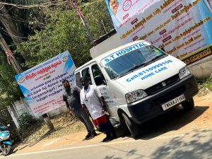 ST Hospital Joins IMA Camp at Korkai: A Day of Healthcare and Village Adoption