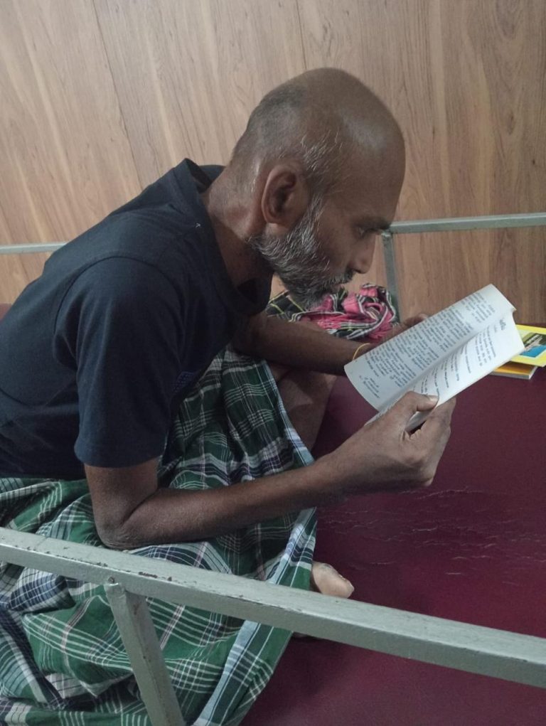 Patients Reading Time in the Hospice Ward