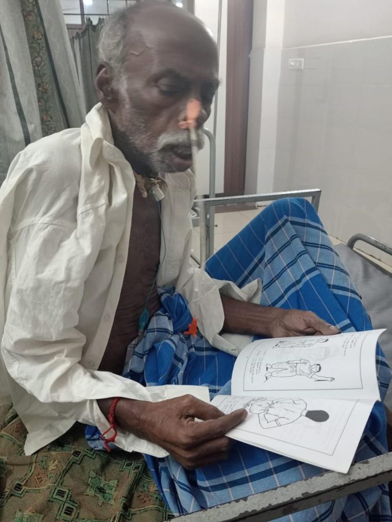 Patients Reading Time in the Hospice Ward